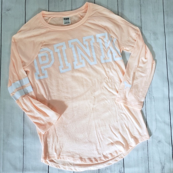 PINK Victoria's Secret Tops - VS PINK slim fit long sleeve tee NWOT